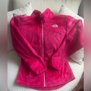 North Face Osito Hot Pink Jacket Girls XL 18